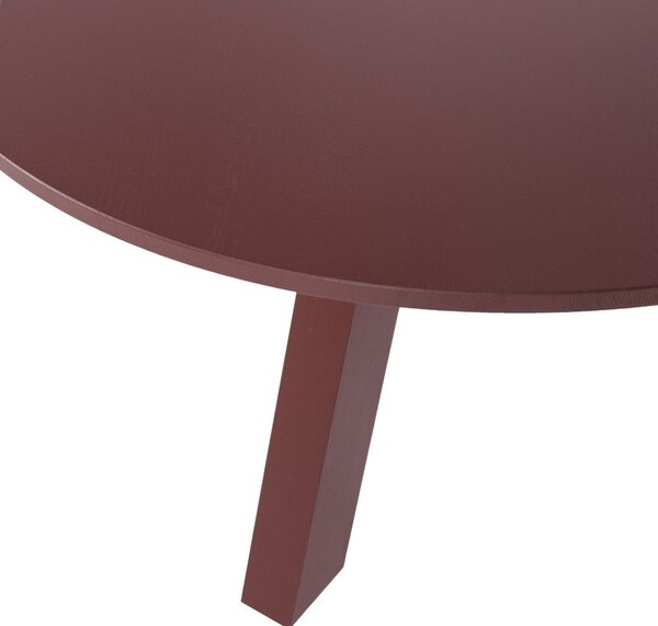 Tölgyfa kerek étkezőasztal ø 129 cm Rhonda – WOOOD