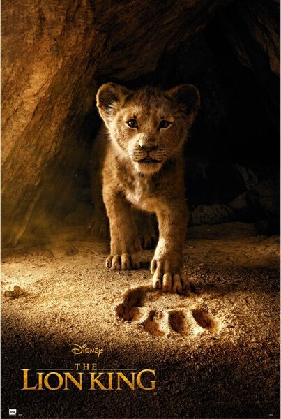 Plakát Az oroszlánkirály - Simba, (61 x 91.5 cm)