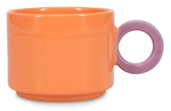 Narancssárga kőedény bögre 280 ml Lou – ONA