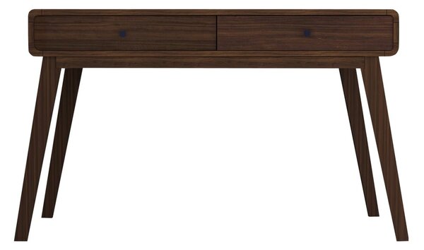 Íróasztal diófa dekorral 50x120 cm Cassie – Støraa