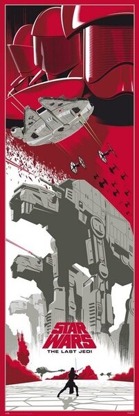 Plakát Star Wars: Epizód VIII: Az utolsó Jedik, (53 x 158 cm)