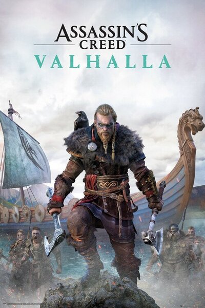 Plakát Assassin's Creed: Valhalla - Standard Edition, (61 x 91.5 cm)