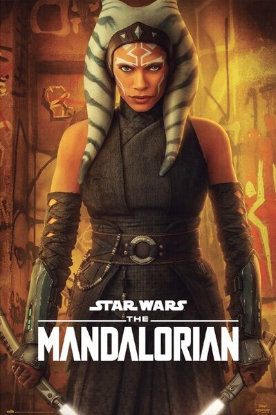 Plakát Star Wars: The Mandalorian - Ahsoka Tano, (61 x 91.5 cm)
