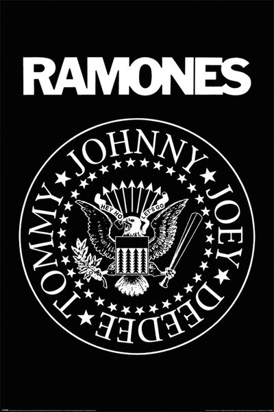 Plakát Ramones - Logo, (61 x 91.5 cm)