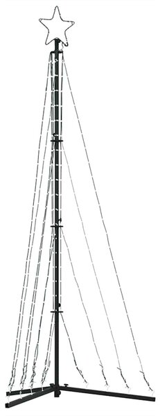 Hideg fehér LED karácsonyfa 339 LED 187 cm