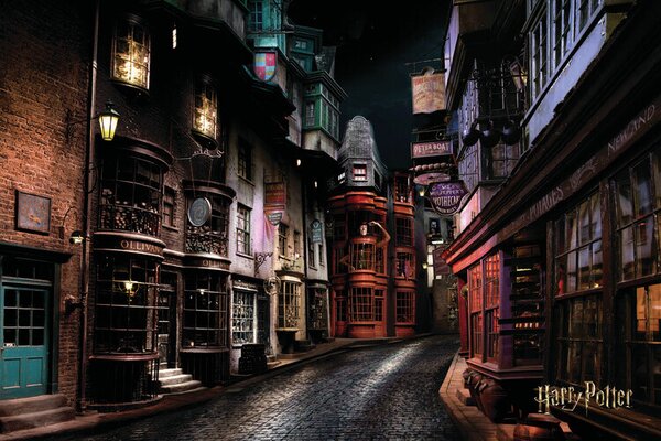 Művészi plakát Harry Potter - Abszol út