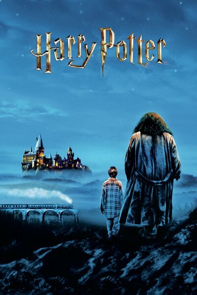 Művészi plakát Harry Potter - Hogwarts view, (26.7 x 40 cm)