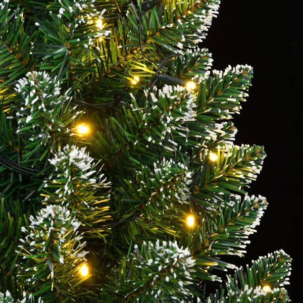 Vékony műkarácsonyfa 150 LED-del 120 cm