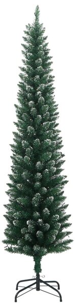 Vékony műkarácsonyfa 150 LED-del 120 cm