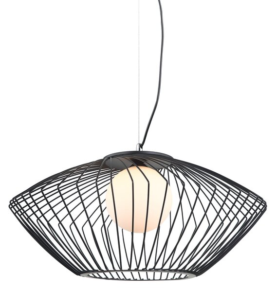 Italux modern függeszték zeno fehér fekete itxmdm-3844-1 bk