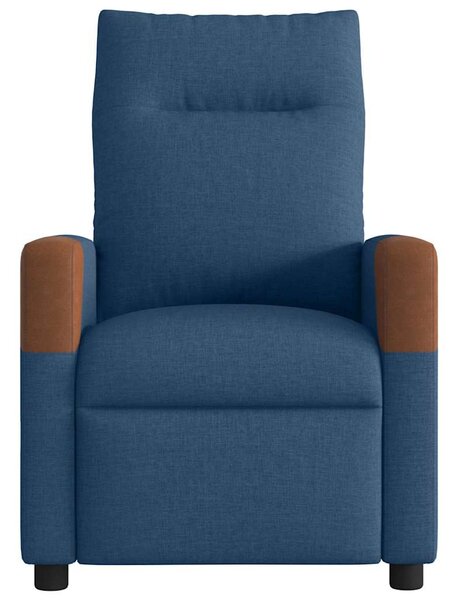 Kék szövet elektromos dönthető fotel