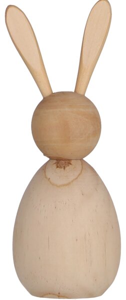 Fa nyuszi BUNNY DAISY 17,5 cm természetes