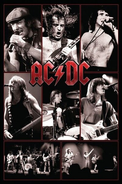 Plakát AC/DC, (61 x 91.5 cm)