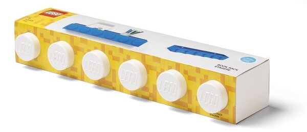 Sleek gyerek fehér kisméretű fali polc - LEGO®
