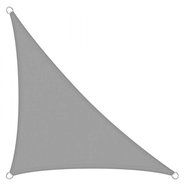 Háromszög napvitorla - 2 x 2 x 2 m - szürke