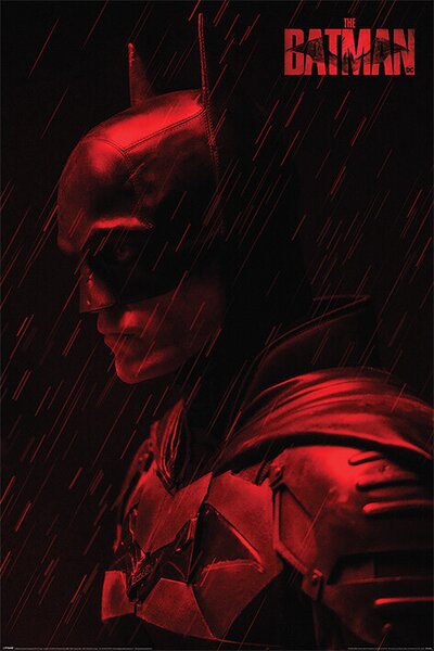 Plakát The Batman - Red