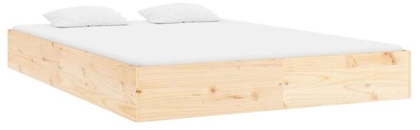 VidaXL tömör fa ágykeret 150 x 200 cm (5FT King Size)