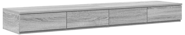 Ágyfiókok fiókkal Szürke sonoma 150 x 36.5 x 16.5 cm Faanyag