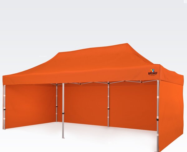 Alumínium esküvői sátor 3x6 m – elegáns és gyorsan felállítható - Narancs
