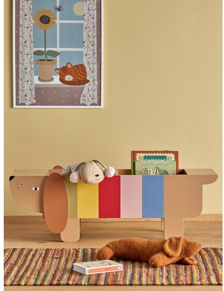 Gyerek könyvespolc 108x32x37 cm Charlie – Bloomingville Mini