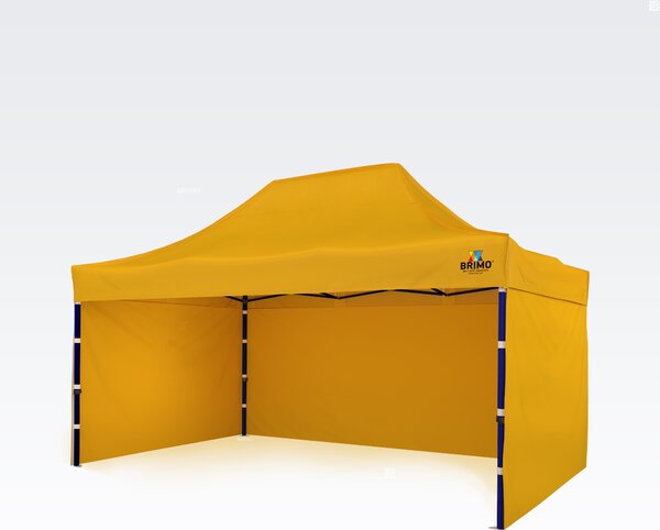 Elárusító sátor 3x4,5m - Sárga