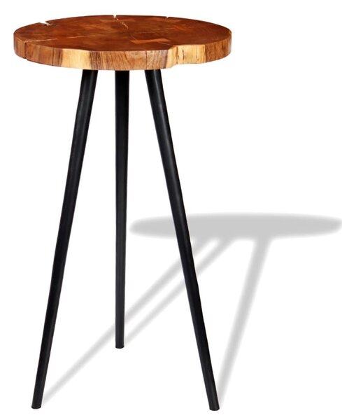 VidaXL tömör akácfa rönk bárasztal (55-60) x 110 cm