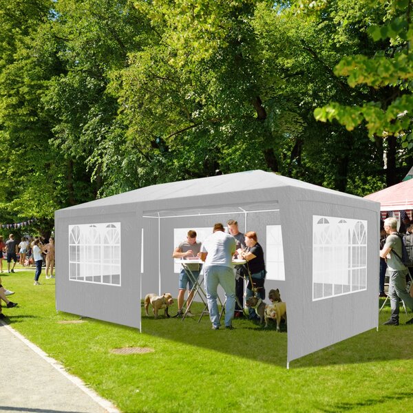 Jurhan NEAPOL rendezvénysátor, 3x6m, fehér