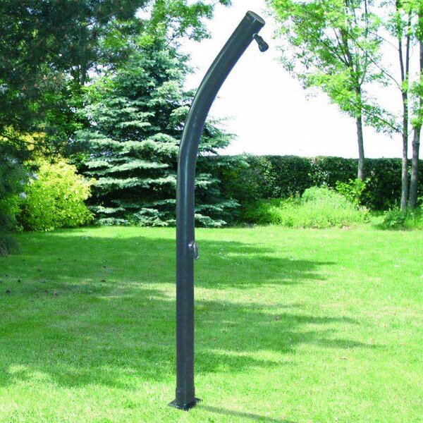 KERTI SZOLÁRZUHANYZÓ - 20 literes hideg-meleg vizes 208 cm magas kerti tusoló zuhanypanel - UBBINK 7514020 -