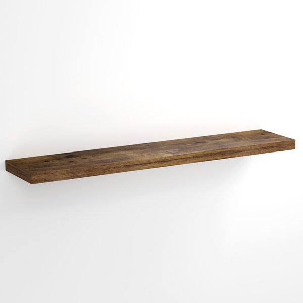 FIGO+ fali polc konzollal, 110 cm, sötét tölgy Casaria