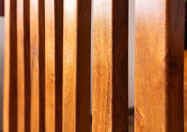 CAMBRIDGE HONEY Designer szék, magas háttámla, mézszínű