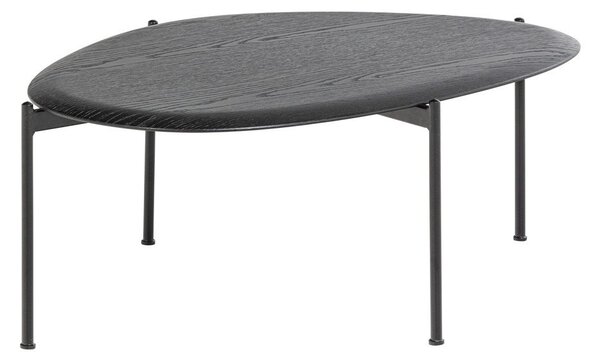 Fekete dohányzóasztal 67x92 cm Kota – WOOOD