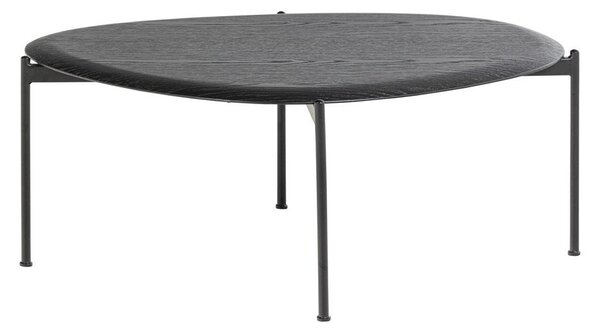 Fekete dohányzóasztal 67x92 cm Kota – WOOOD