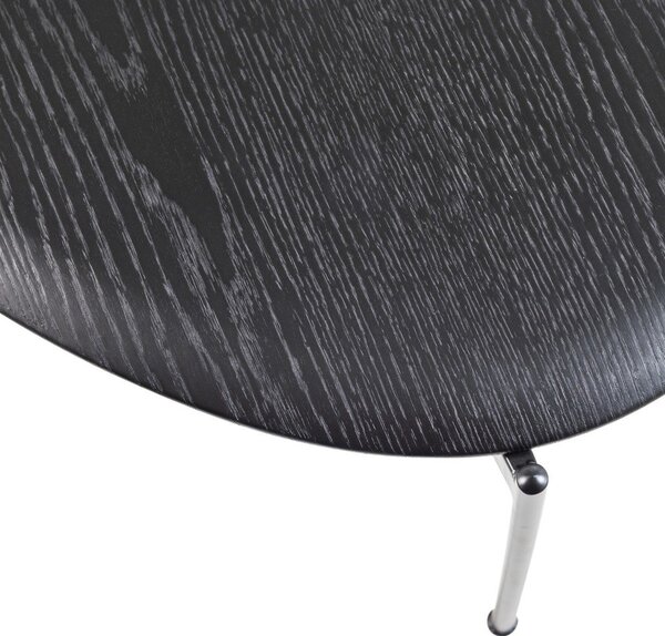 Fekete dohányzóasztal 67x92 cm Kota – WOOOD