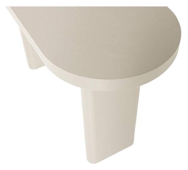 Bézs konzolasztal 50x120 cm Mael – WOOOD