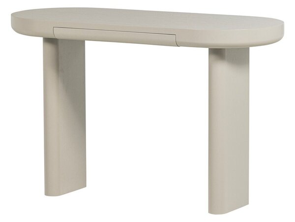 Bézs konzolasztal 50x120 cm Mael – WOOOD