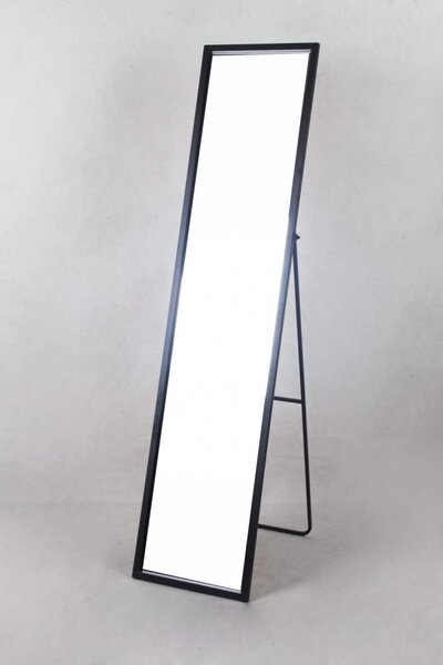 Tükör vestidor vas üveg 37x6x160 fekete