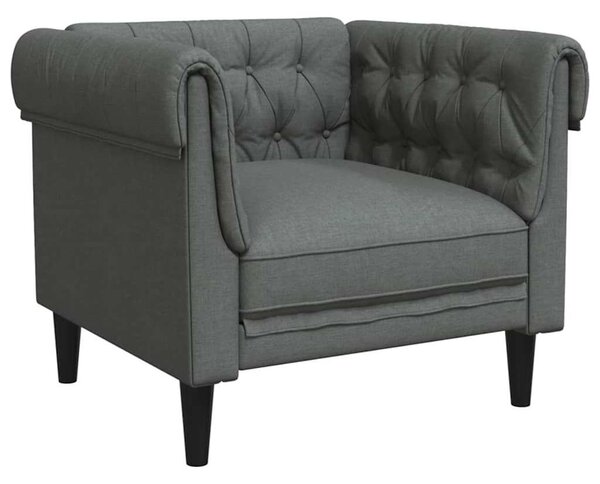 Nappali Kanapé 3 pcs Sötétszürke 201,5 x 74,5 x 74,5 cm szövet