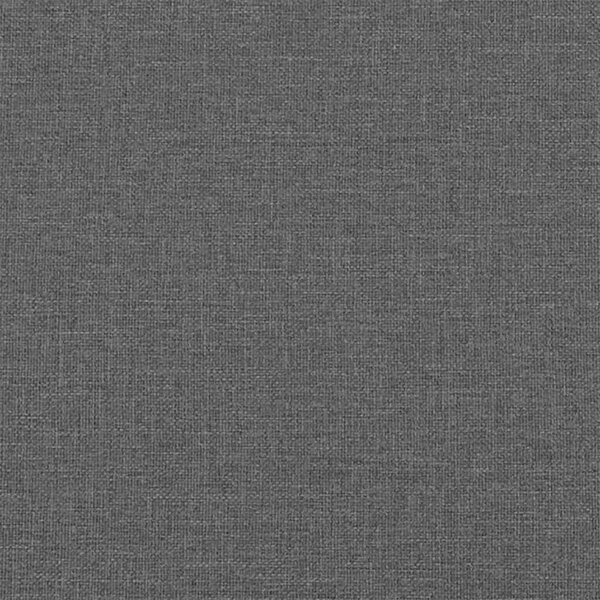 Nappali Kanapé 3 pcs Sötétszürke 201,5 x 74,5 x 74,5 cm szövet