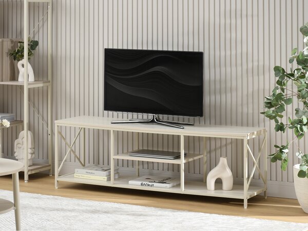 TV asztal/szekrény Jabalinas (krémszín)