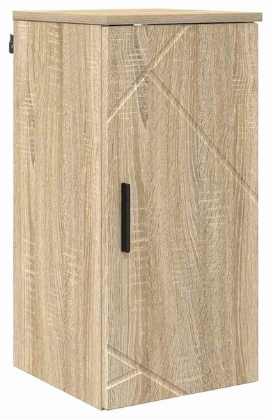 Fürdőszoba bútor szett 5 db Sonoma tölgy 35 x 30 x 192 cm