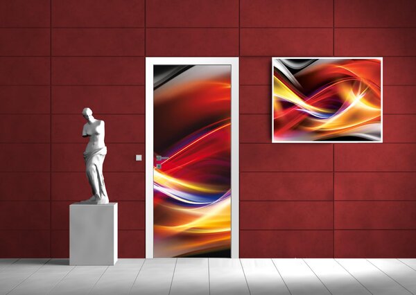 Poszter tapéta ajtóra Abstract vlies 91 x 211 cm vlies 91 x 211 cm