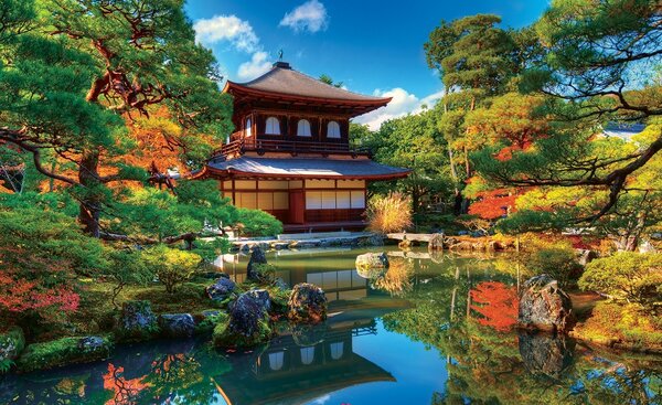 Poszter tapéta Japán kert vlies 104 x 70,5 cm vlies 104 x 70,5 cm