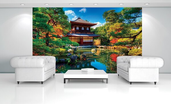 Poszter tapéta Japán kert vlies 152,5 x 104 cm vlies 152,5 x 104 cm