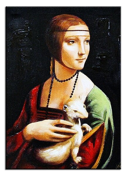 Olajfestmény (Leonardo Da Vinci: Hölgy hermelinnel)
