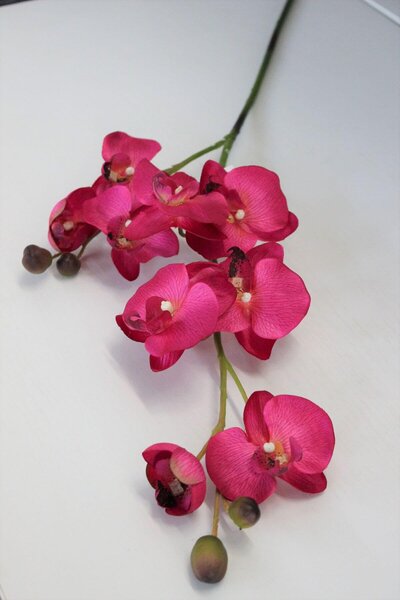 Ciklámen színű mű orchidea 80cm