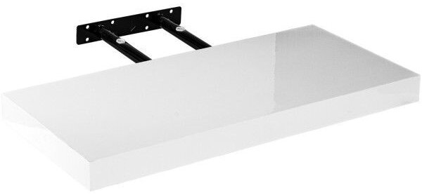 STILISTA Fali polc Volato 80 cm fényes fehér