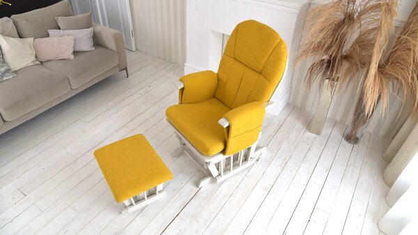 Design Plus Hintafotel (mustár)