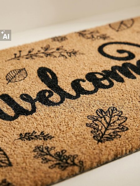 Sinsay - Lábtörlő Welcome felirattal - többszínű