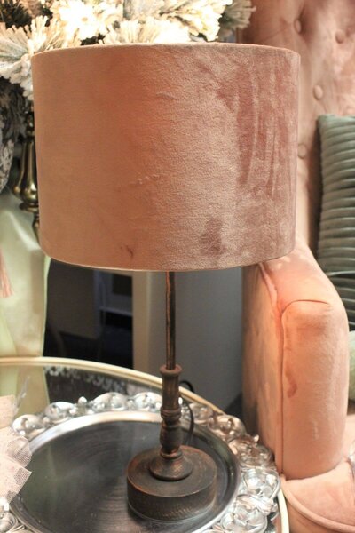Rózsaszín lámpaernyő 24cm