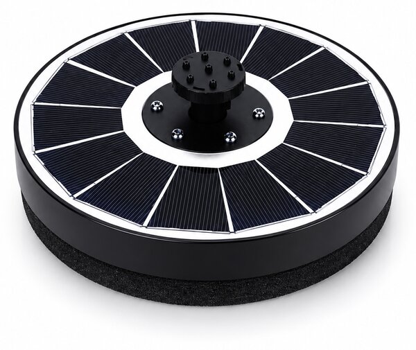 Aga Világító RGB LED napelemes szökőkút 16 cm